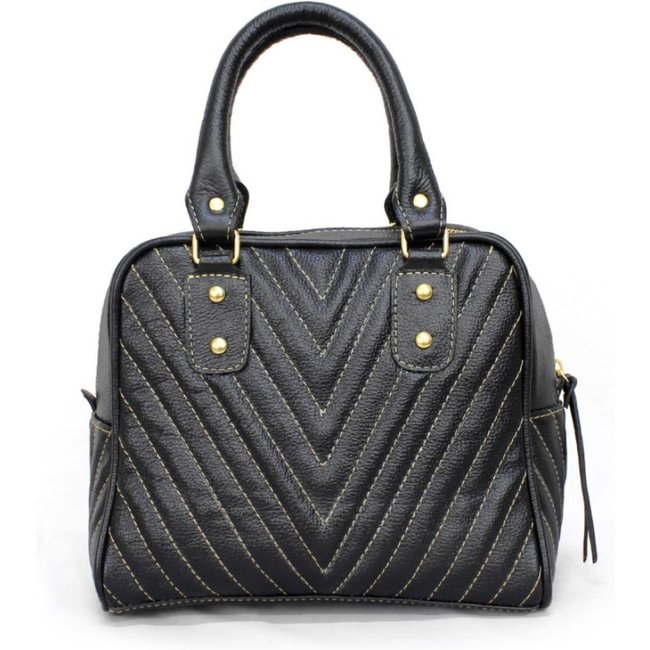 Bolsa SN Couros Viena Preto