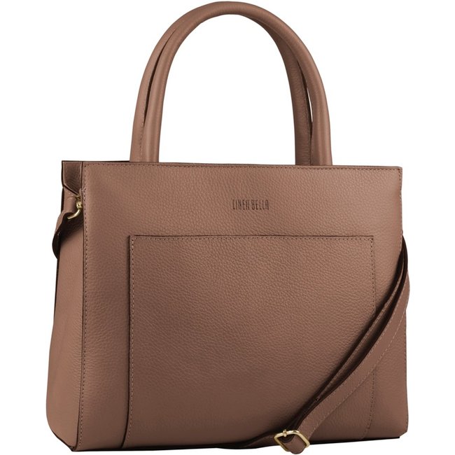 Bolsa Grande Linea Bella 6016 Marrom