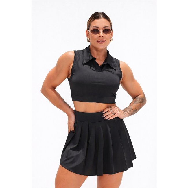 Conjunto D Bell Outlet Fashion Ocean Golf Preto