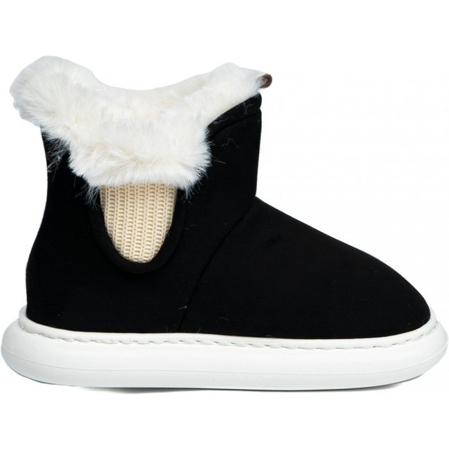 Infantil - Pantufa Bota Feminina Flowfa Emma Flowfa Preto