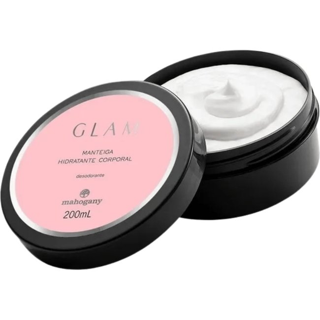 Mahogany Manteiga Hidratante Glam 200g