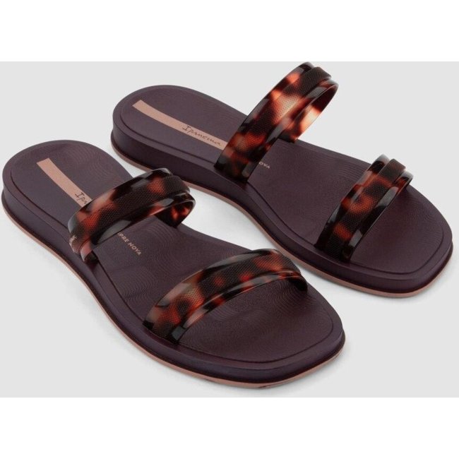 Chinelo Slide Feminino Adulto Ipanema Glow Trendy Roxo