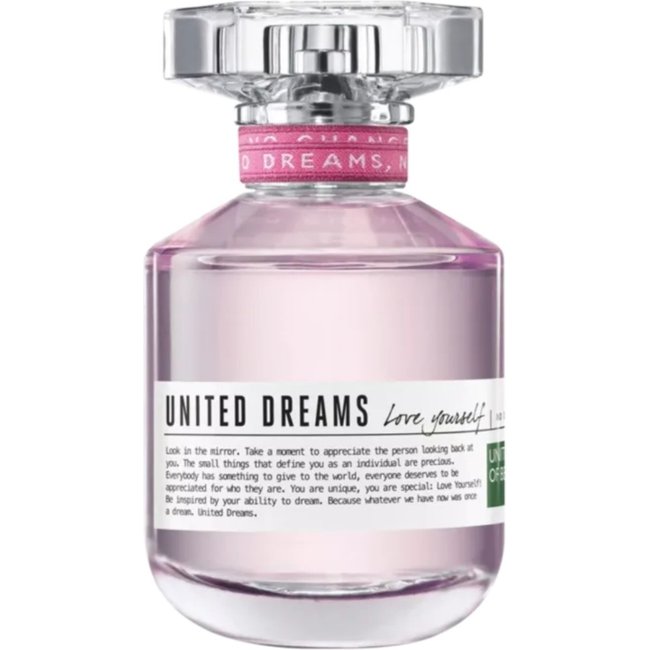 United Dreams Love Yourself Benetton Edt Feminino 80Ml