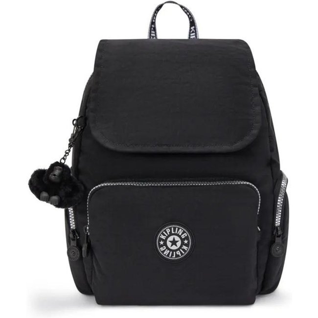 Mochila Kipling City Zip S Glorious Silver