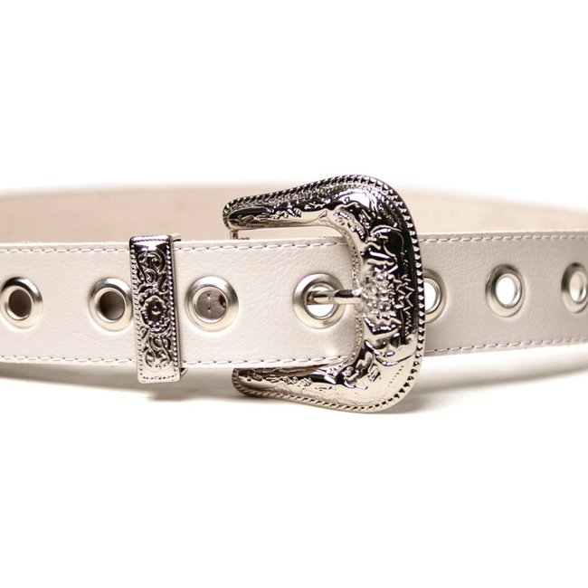 Cinto Feminino Boho Artlux Off White FM00