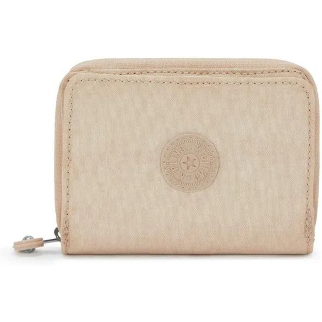 Carteira Kipling Money Love Sparkled Beige