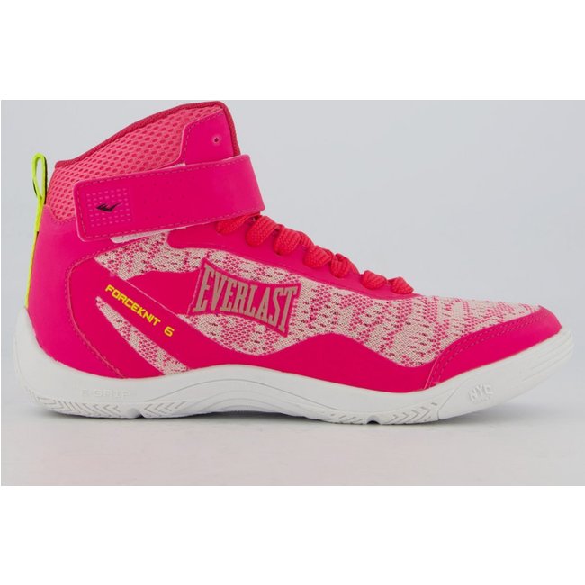 Tênis Everlast Forceknit 6 Feminino Rosa e Preto
