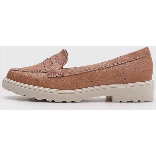 Mocassim Feminino Modare Texturizado Nude