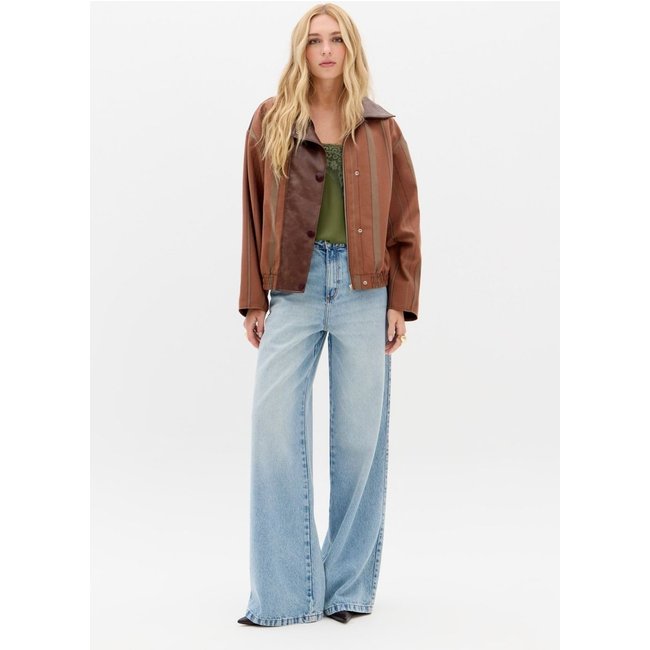 Calça Jeans Wide Leg Cintura Alta My Favorite Things