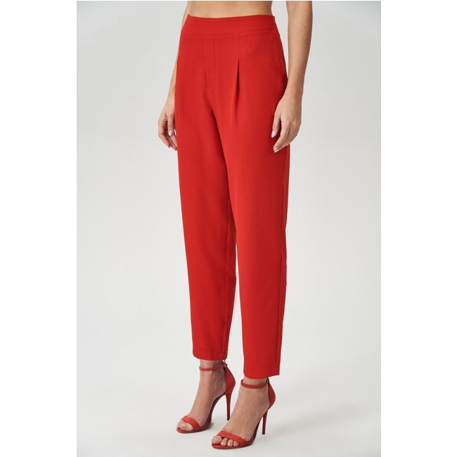 Calça Com Prega Feminina Acostamento