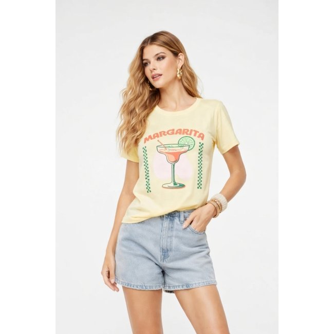 T-shirt D Bell Outlet Fashion Margarita Amarelo