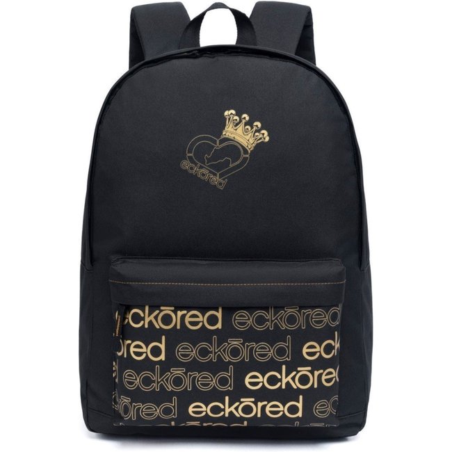 Mochila Ecko Feminina Preta Escolar Passeio Espaçosa