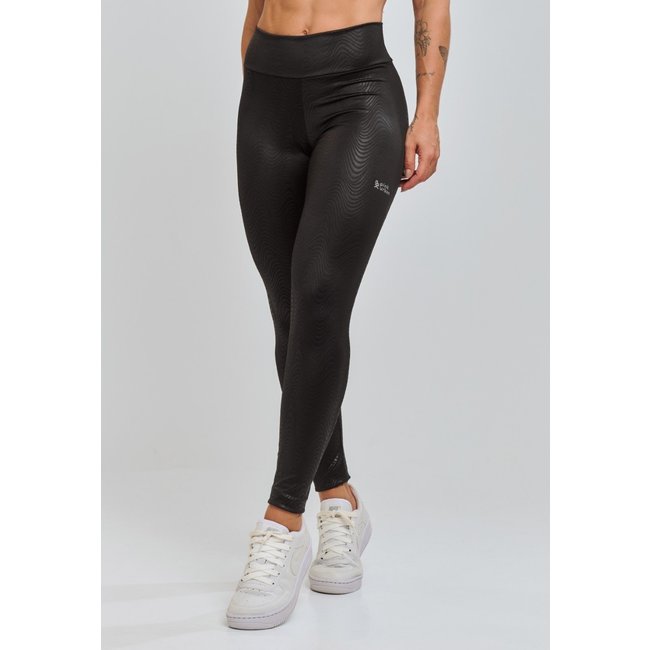 Calça Legging Fitness Pink Urban Cintura Alta Compressão Enigma Blackout Zero Transparência Performance