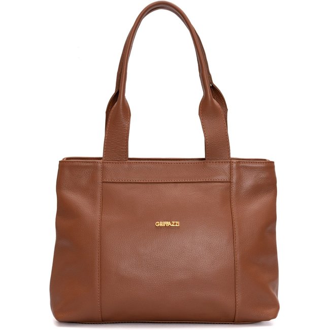 Bolsa de Couro Griffazzi Ombro Marrom