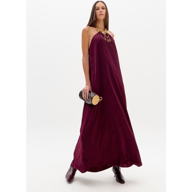 Vestido Frente Única Longo Lança Perfume