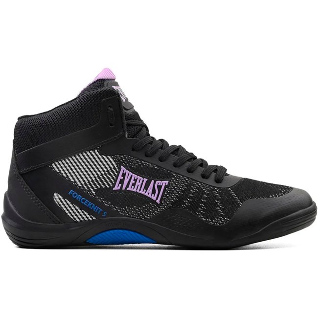 Tênis Everlast Forceknit 5 Preto e Roxo Feminino