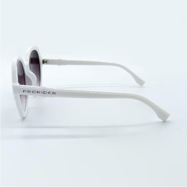 Óculos de Sol Prorider Casual Branco com Lentes Fumê Degradê - BIOTOM26