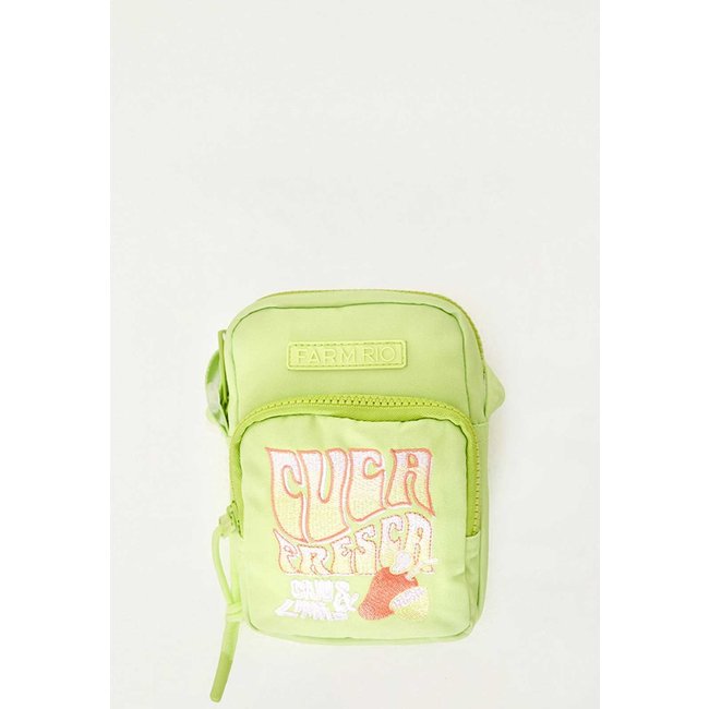 Bolsa Feminina Farm Da Gema Cuca Fresca Verde