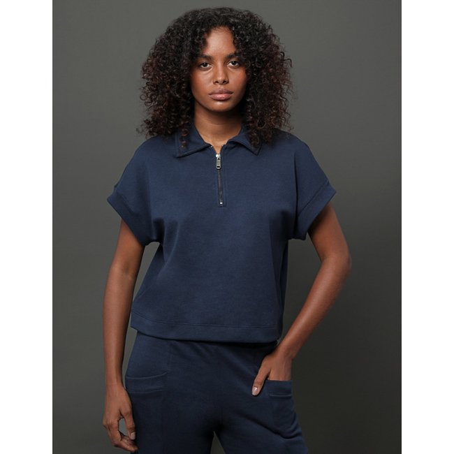Blusa Feminina Malha Idaho Calvin Klein Jeans - Marinho Calvin Klein Jeans