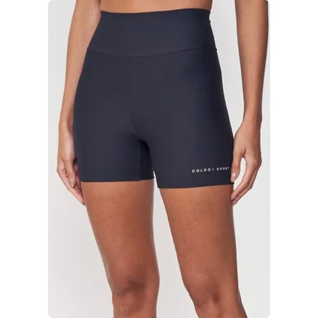 Bermuda Feminina Preto Colcci Sport Original