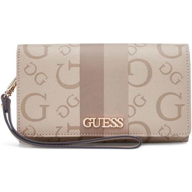 Carteira Guess Wester Phone Organizer Cinza