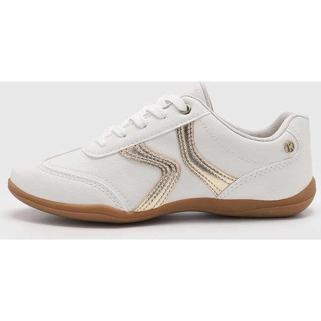 Tênis Feminino Kolosh Detalhe Lateral Branco