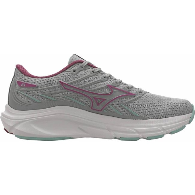 Tênis Mizuno Jet 8 - Feminino - Cinza-Bordo