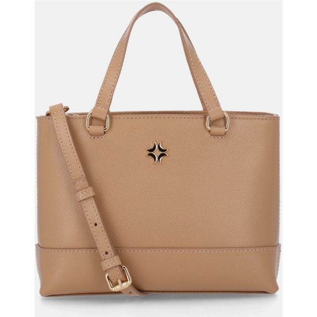Bolsa Tote Pequena Luz da Lua - 2000721 Luz Da Lua Caramelo