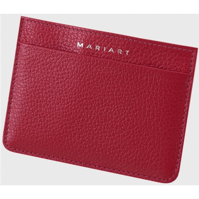Porta-Cartão de Couro Mariart 665 Cardeal