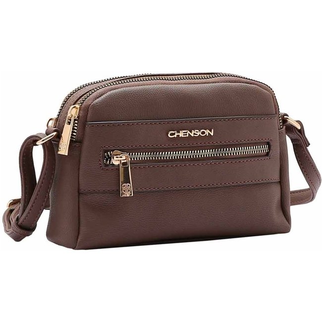 Bolsa Feminina Chenson Original Transversal Marrom 3484931