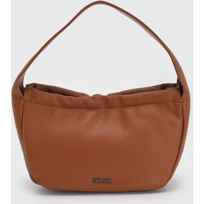 Bolsa Tiracolo Santa Lolla Hobo Caramelo