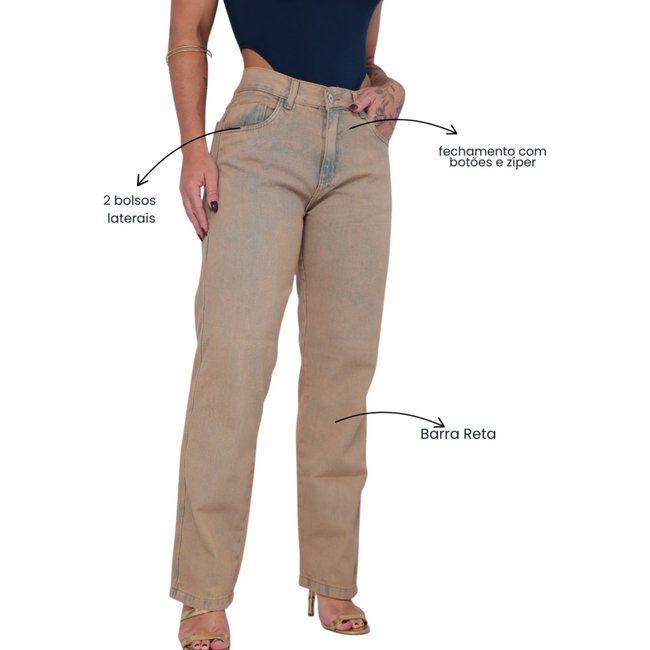 Calça Feminina Flare Cinza Grafite Plus Size