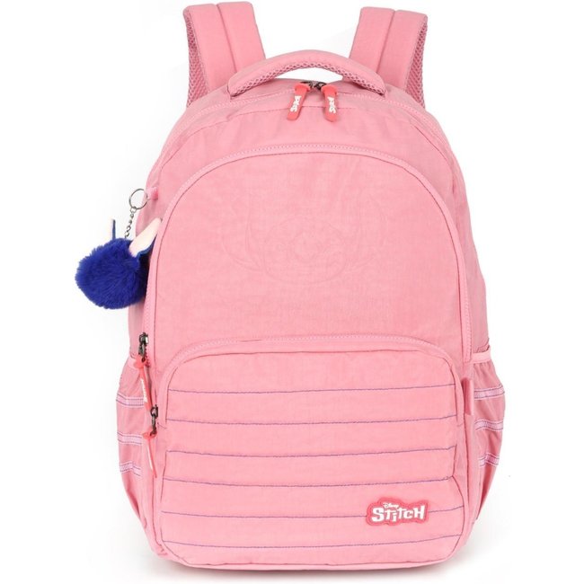 Infantil - Mochila de Costas Stitch Crinkle Notebook Disney Laranja