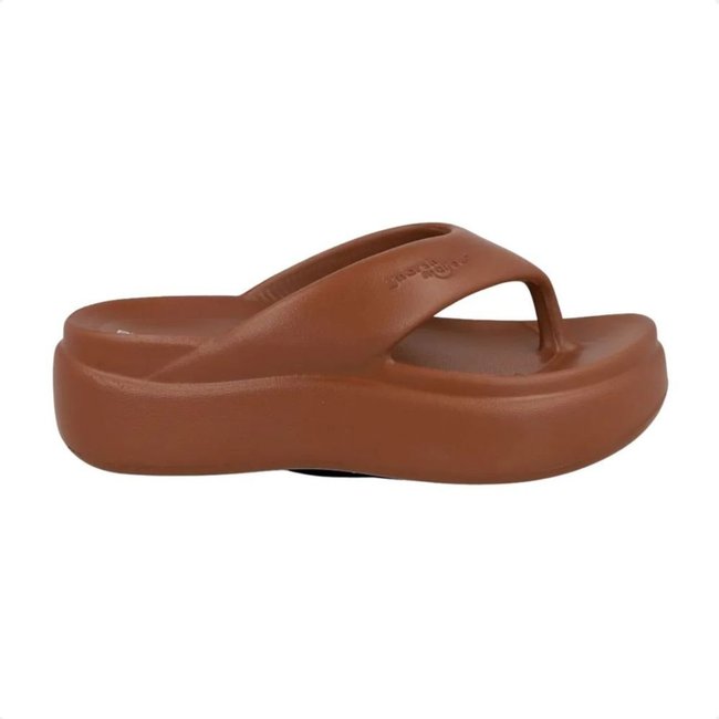 Tamanco Feminino Anabela Piccadilly Marshmallow Marrom
