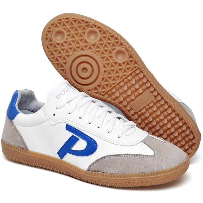 Tênis Feminino Casual Azul Moderno Estiloso Confortável Sola Baixa Polo Blu do 34 ao 43