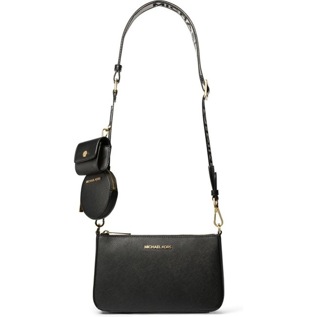 Bolsa Transversal Jet Set Pequena De Couro 35S3gtvc5t001