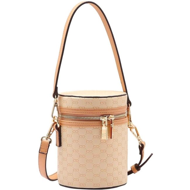 Bolsa Feminina Chenson Original Luxury Monograma Ombro Bege 3485051