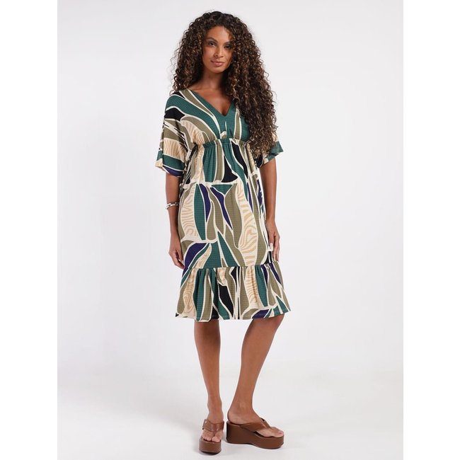 Vestido Curto Autentique Feminino VERDE