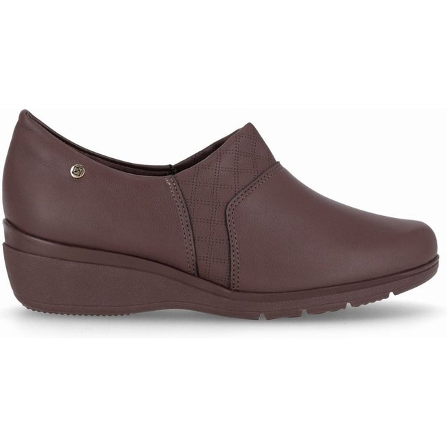 PICCADILLY MAXI - Sapato Beth Anabela Médio Madeira