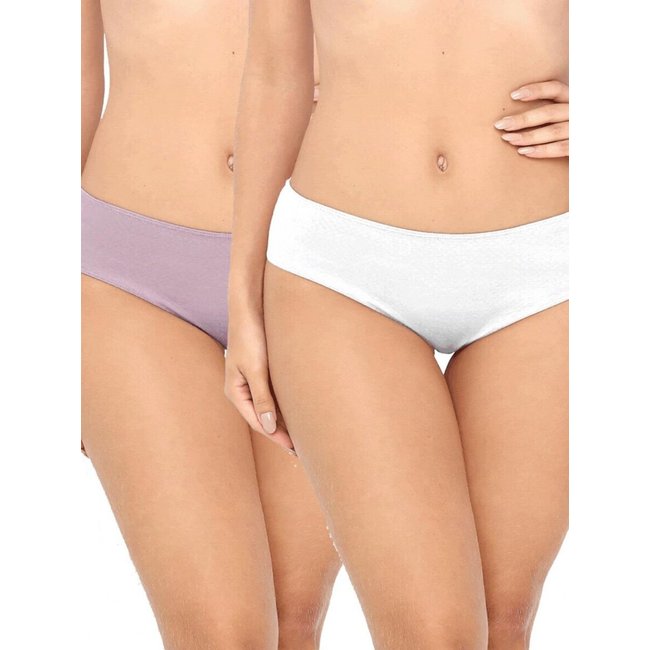 Kit/2 Calcinha Love Secret 819.303 Branco/Rosa