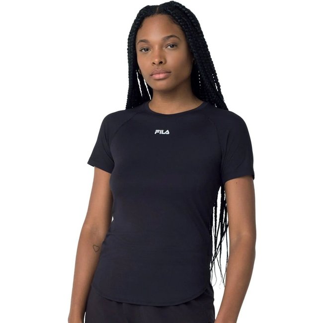 Camiseta Feminina Fila Bio III Tecnológica Preto