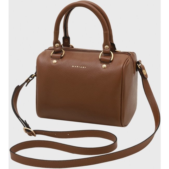 Bolsa Transversal Couro Mariart Iguaçu Camel
