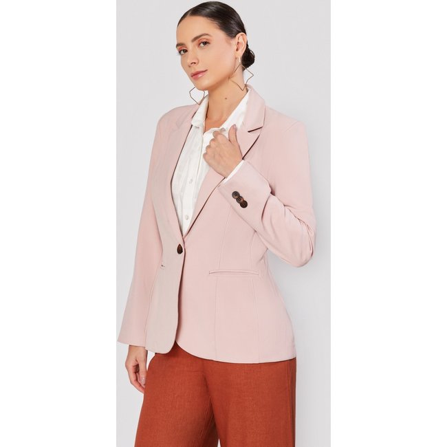 Blazer Rigotto Madrid Rosa Claro