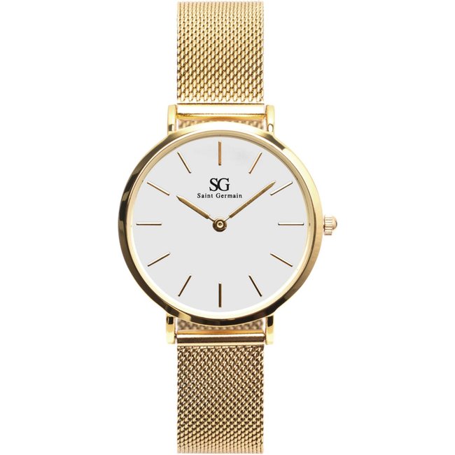 Relógio Feminino Saint Germain Dourado Chelsea Gold 32mm
