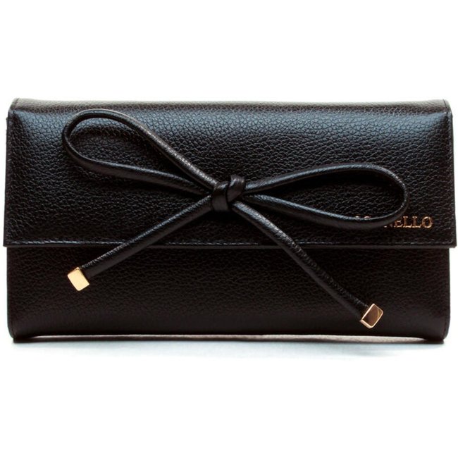 Bolsa Lizzie Couro Preto Cecconello C2956-1