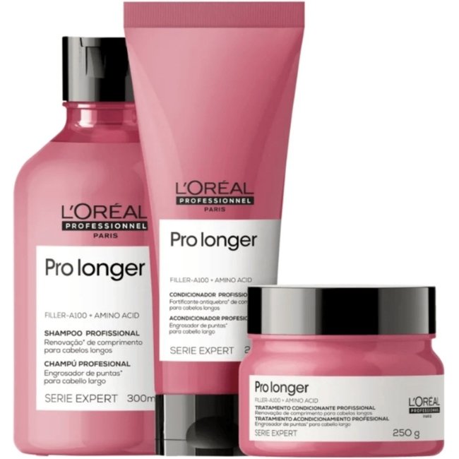 Kit L'Oréal Professionnel Serie Expert Pro Longer Trio (3 Produtos)