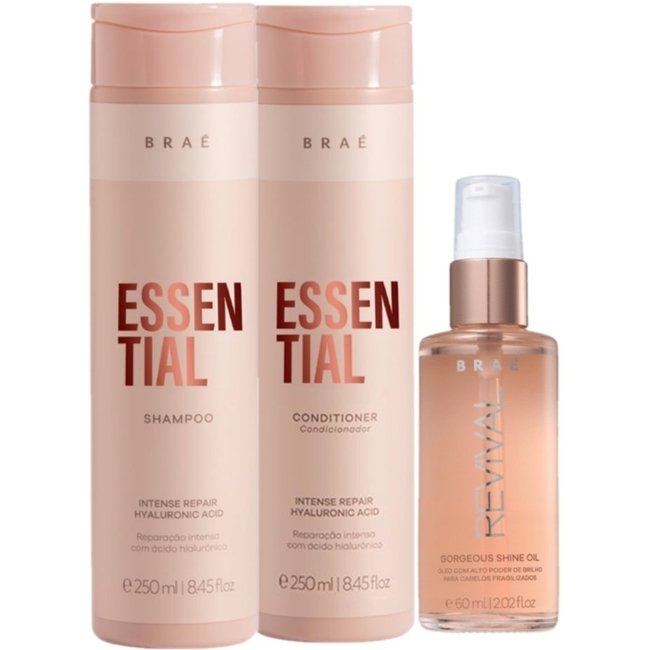 Kit Braé Essential Revival (3 produtos)