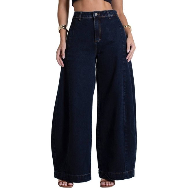 Calça Jeans Sawary Balloon - 282602 - Azul - Sawary