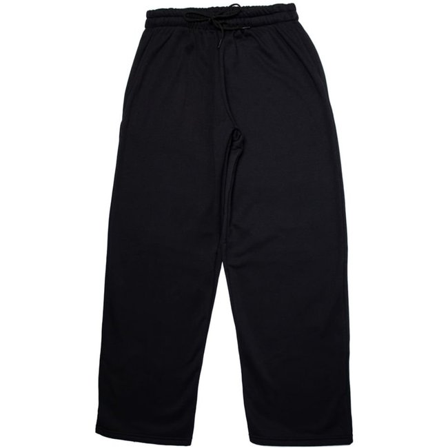 Calça Feminina Desayner Plus Size Moletom Básica Preto