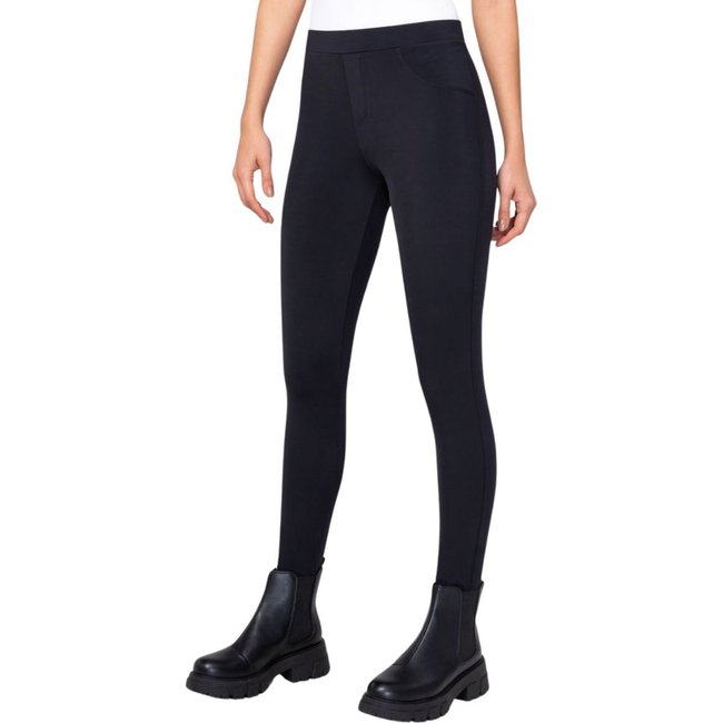 Calça Legging Montaria Feminina em Microfibra com Recortes Laterais Lupo Loba